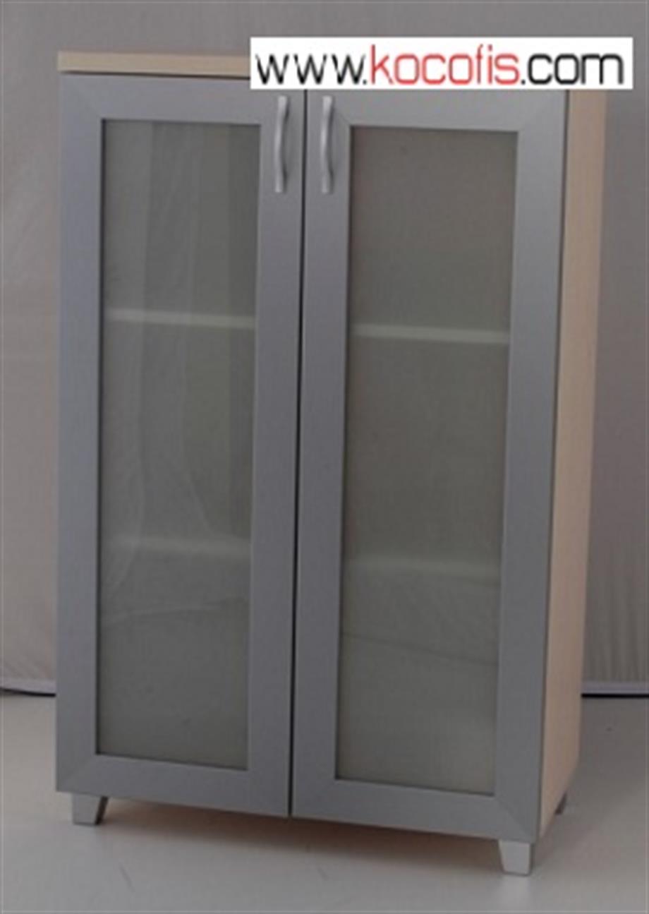 120lik Boy Cam Kapaklı Dolap