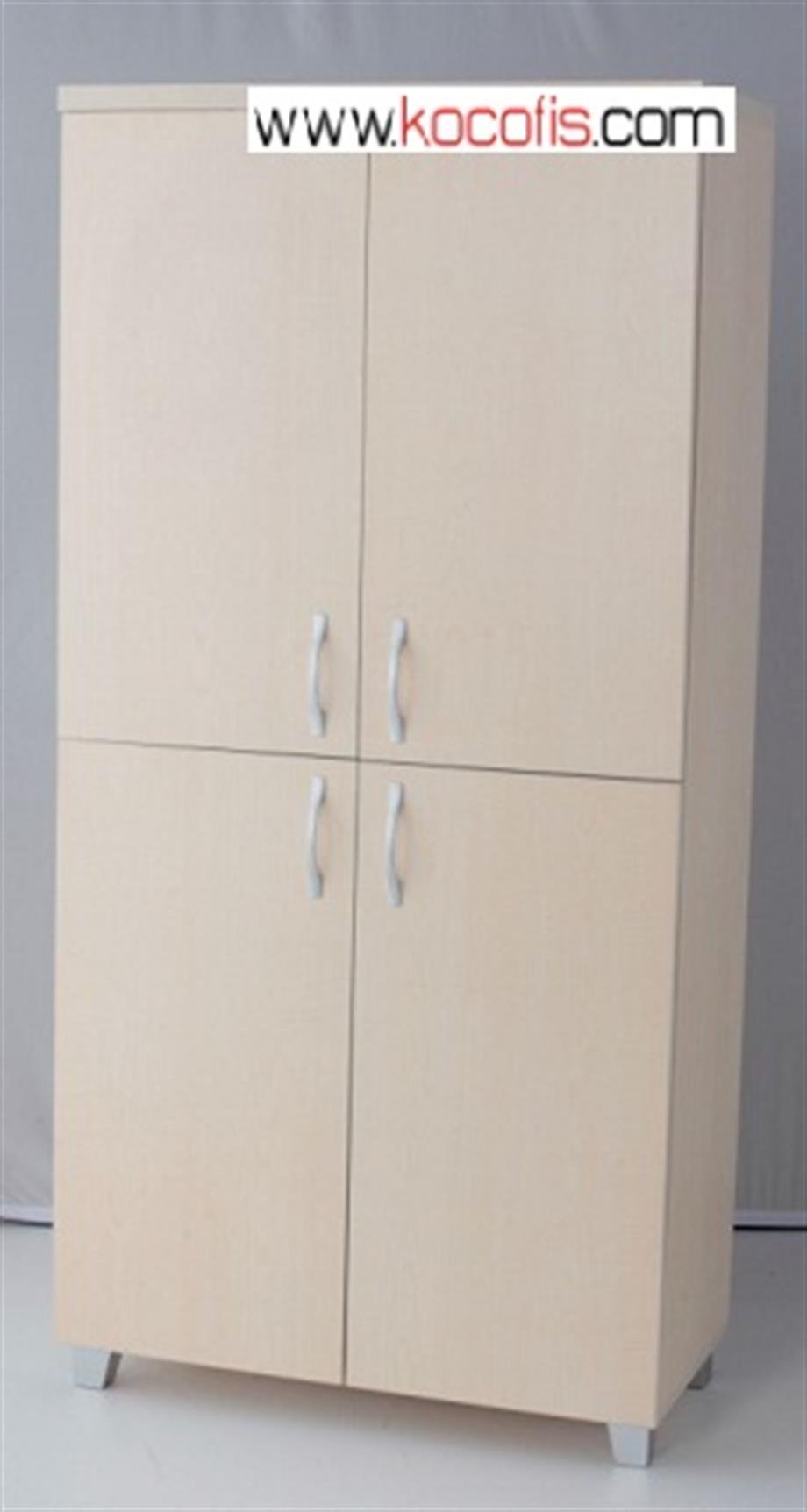 160LIK 4 AHŞAP KAPAKLI DOLAP