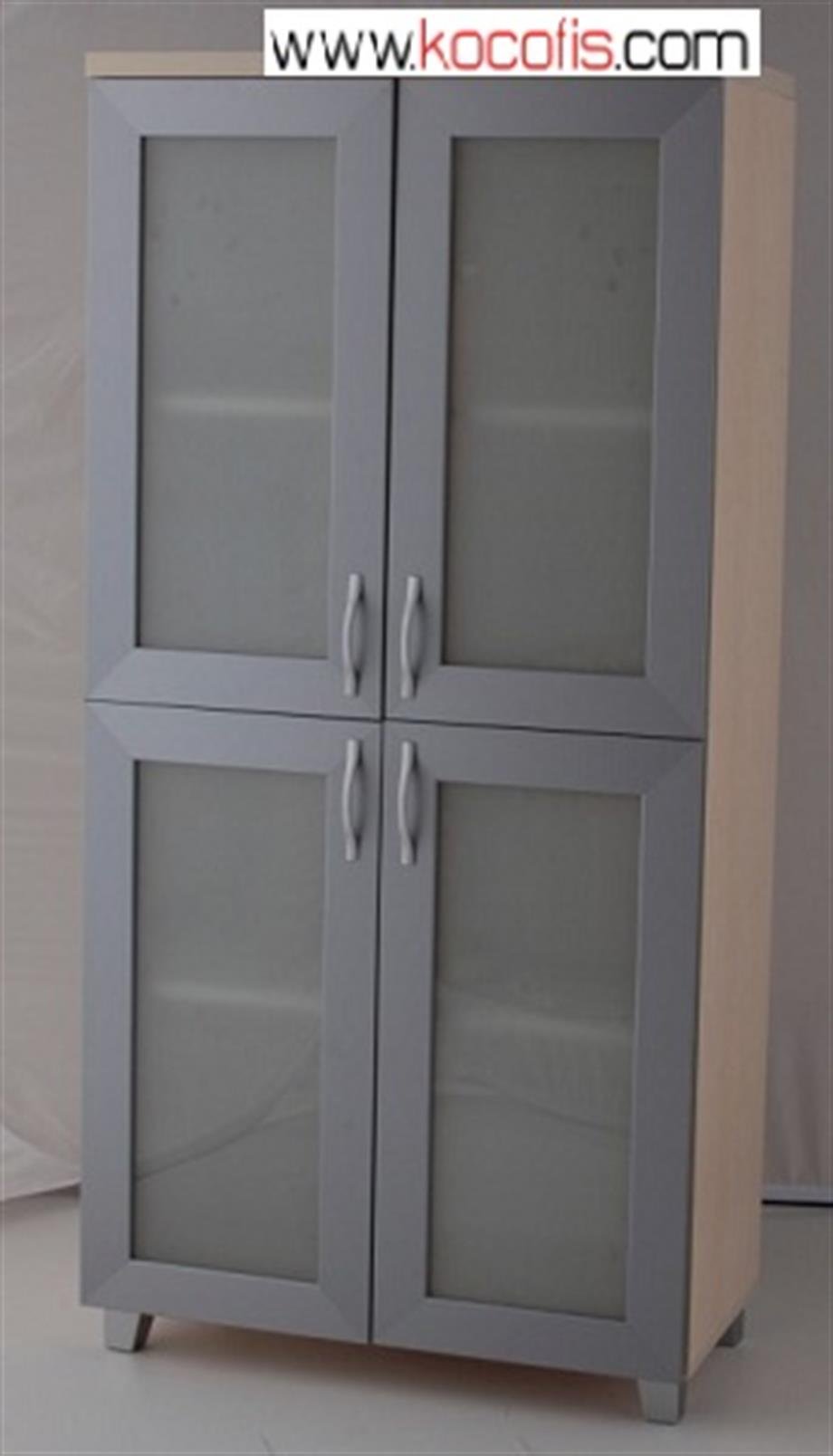 160lık 4 Cam Kapaklı Dolap