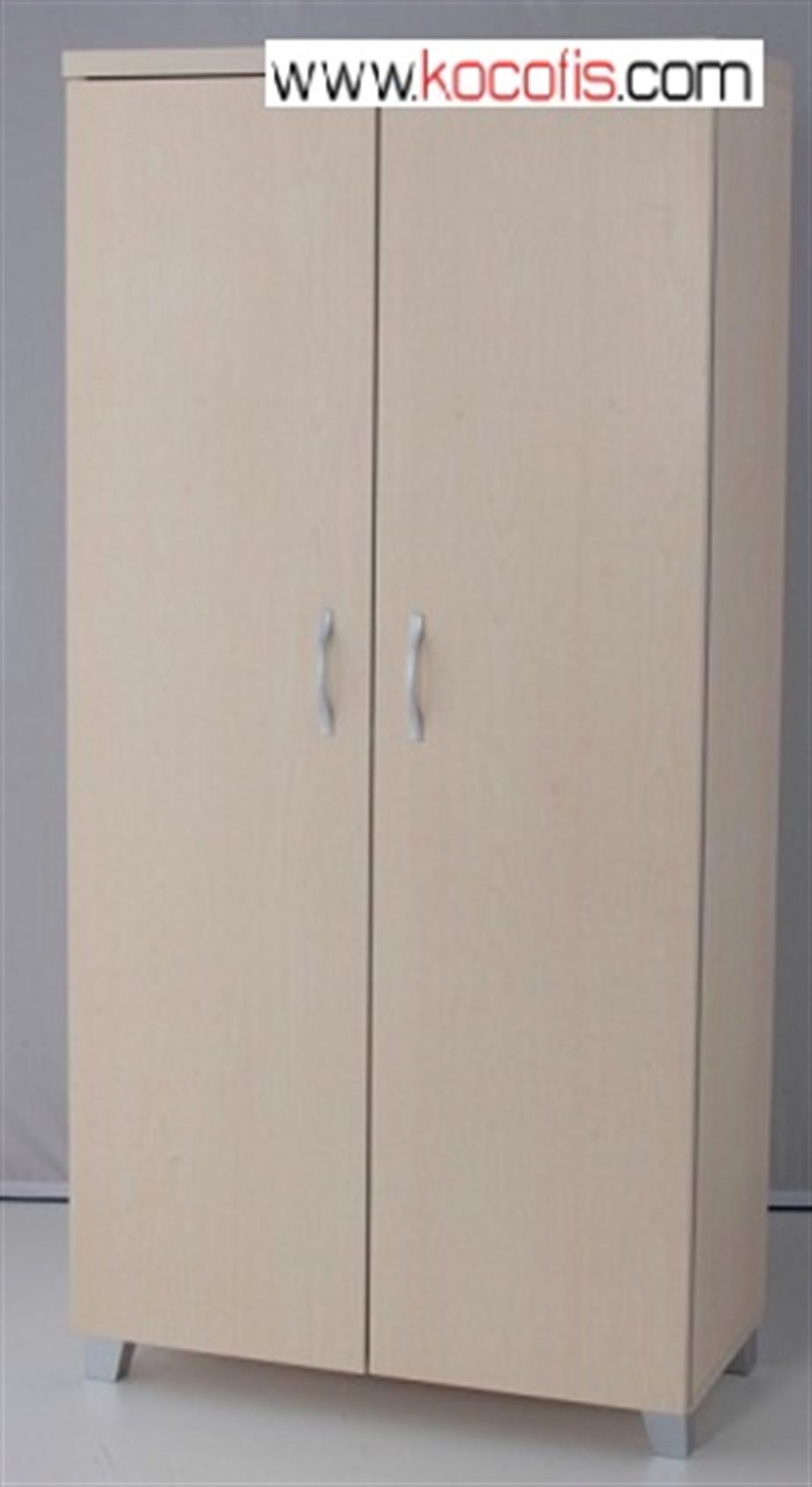 160lık Boy Ahşap Kapaklı Dolap