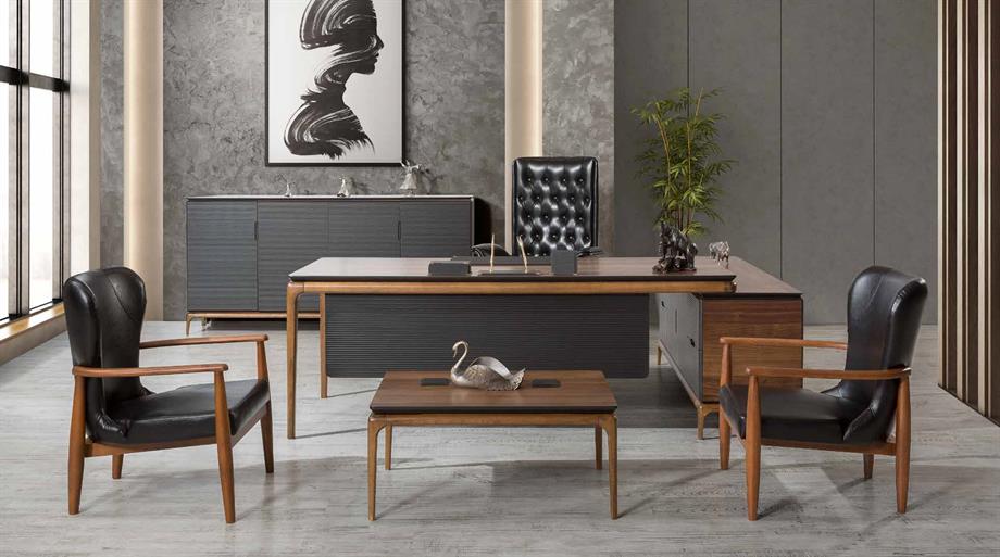 ARYA VİP MODERN MAKAM MASA TAKIMI