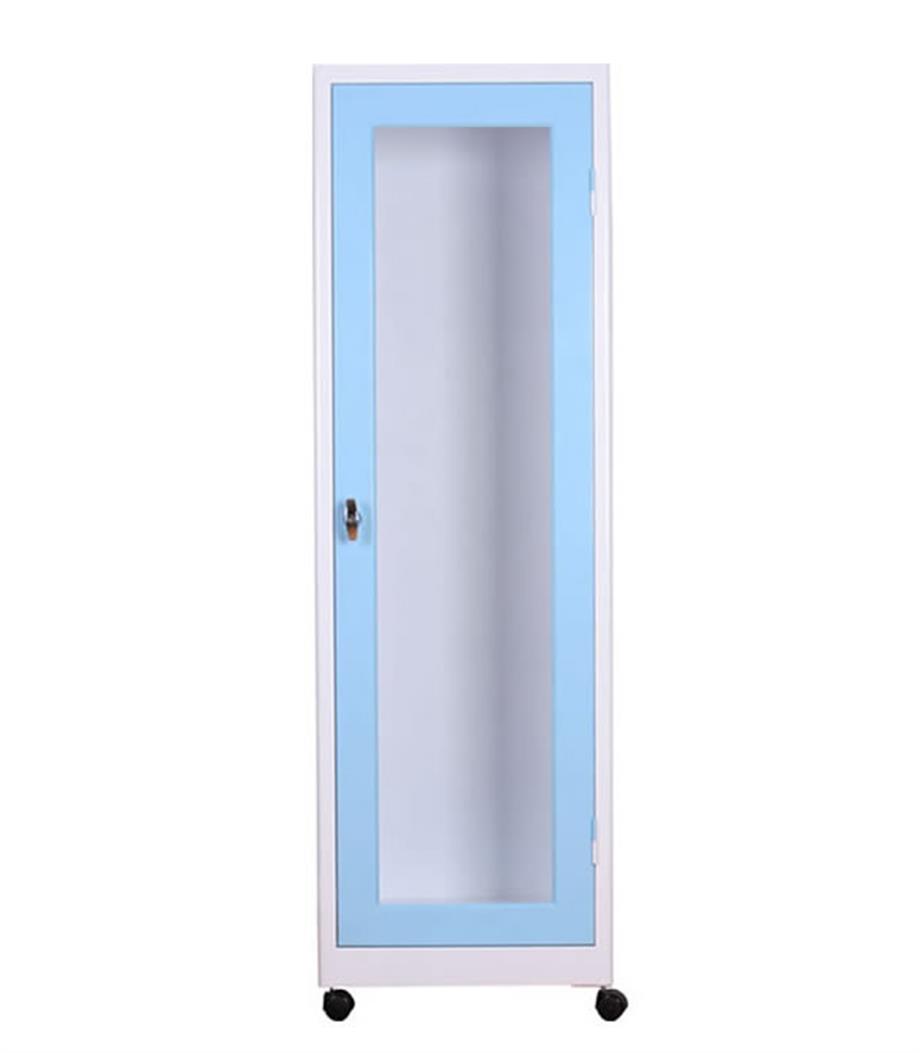 ÇELİK DOSYA DOLABI CAM KAPAKLI YARIM 198H