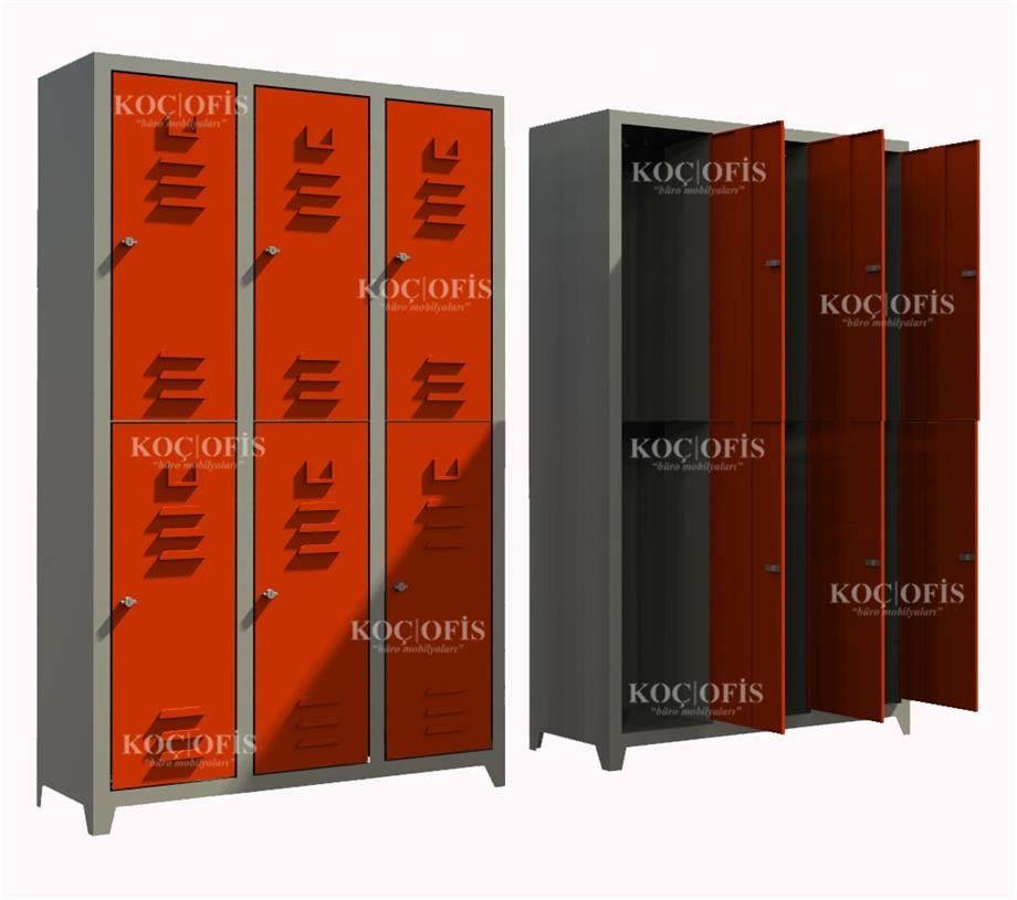 ÇELİK SOYUNMA DOLABI EKO ALTILI