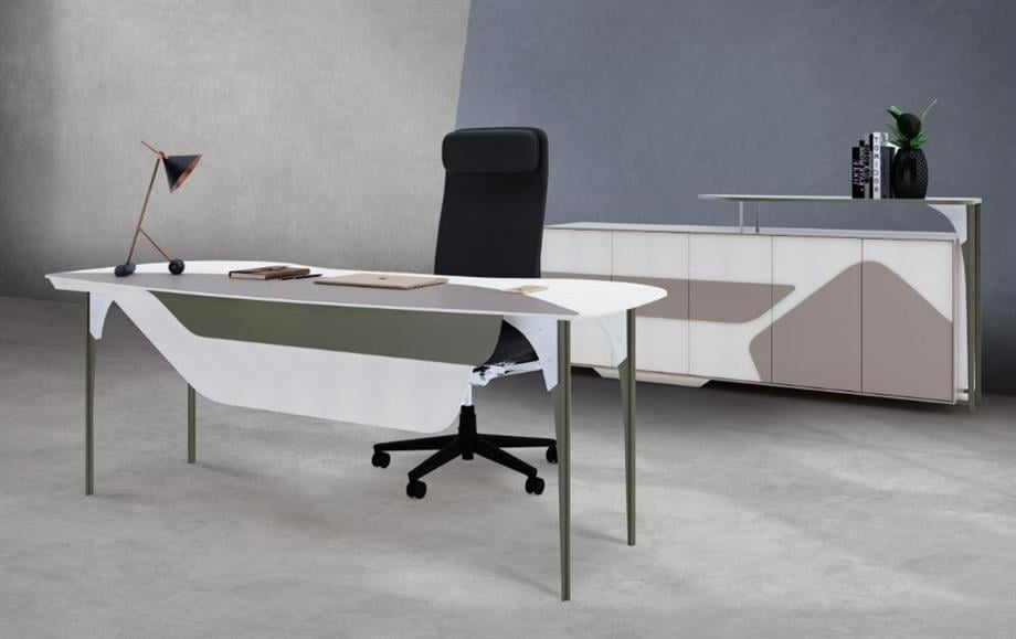 CREA MODERN YÖNETİCİ MASA TAKIMI  #45; 200CM