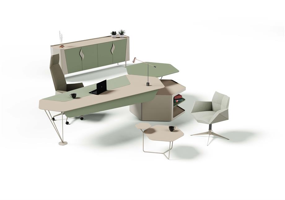 DESİ MODERN YÖNETİCİ MASA TAKIMI 260CM