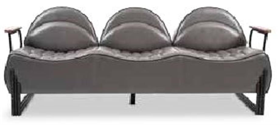 PİCASSO ÜÇLÜ MODERN OFİS KANEPE