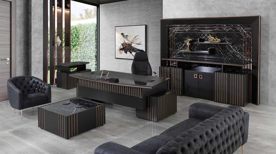 PRADA VİP MODERN MAKAM MASA TAKIMI