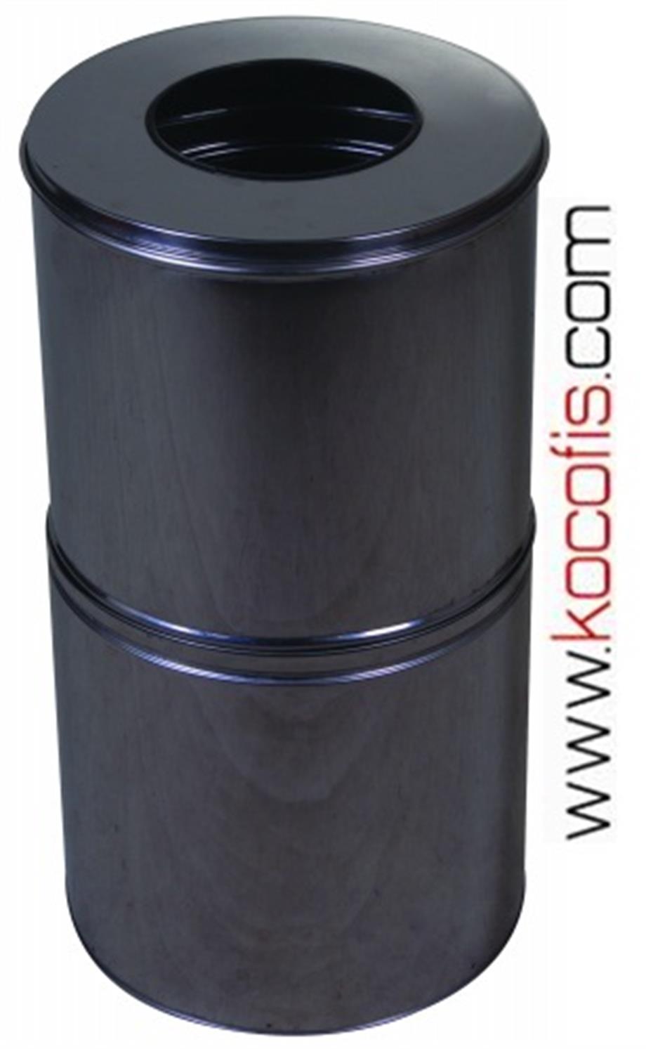 Ş.308 Çift Katlı Paslanmaz Atık Çöp Kovası