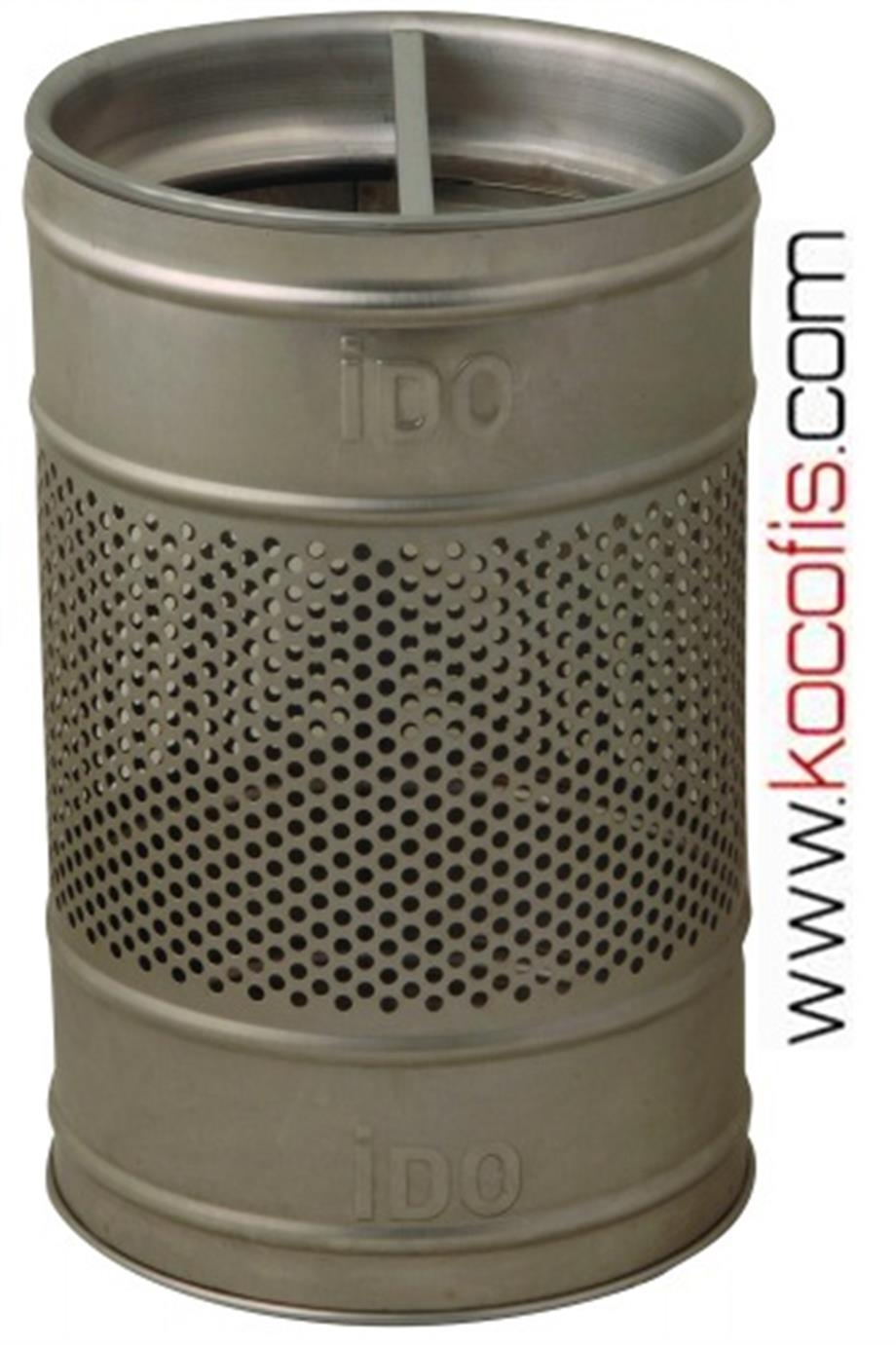 Ş.311 Küllüklü Atık Paslanmaz Çöp Kovası