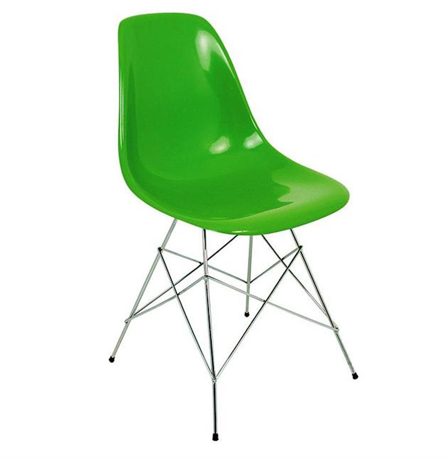 Tel Ayaklı Fiber Ganyan Sandalyesi