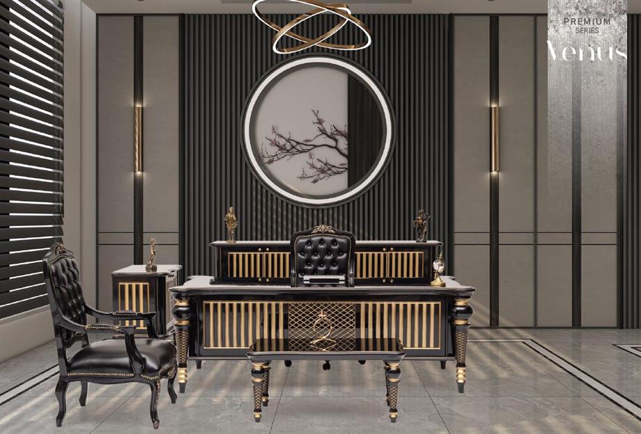 VENÜS VİP YÖNETİCİ MASA TAKIMI 220CM