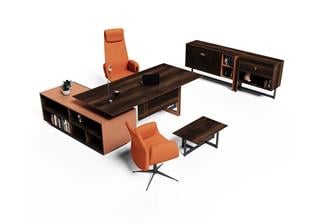 LOGİ MODERN YÖNETİCİ MASA TAKIMI 240CM