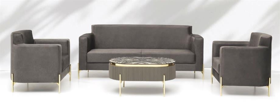 DELTA VİP OFİS KANEPE TAKIMI 1 #43;1 #43;3