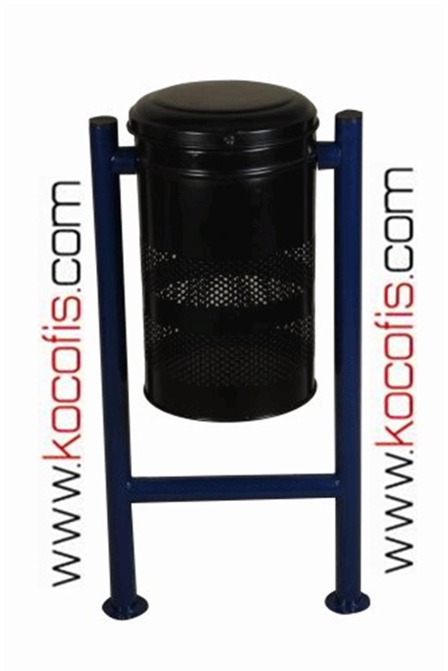 Dış Mekan H Tipi Bahçe Çöp Kovası Ş110