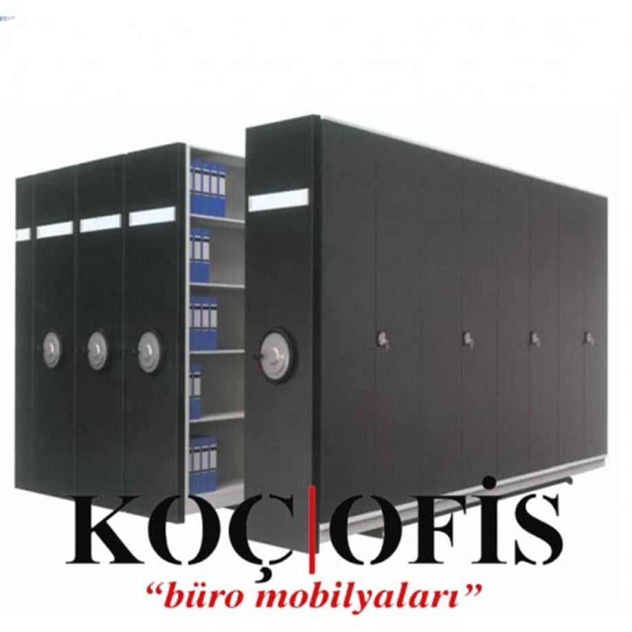 DÖRTLÜ RAYLI ARŞİV DOLABI