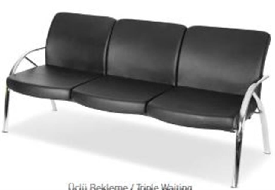 EGAL ÜÇLÜ OFİS BEKLEME KOLTUGU