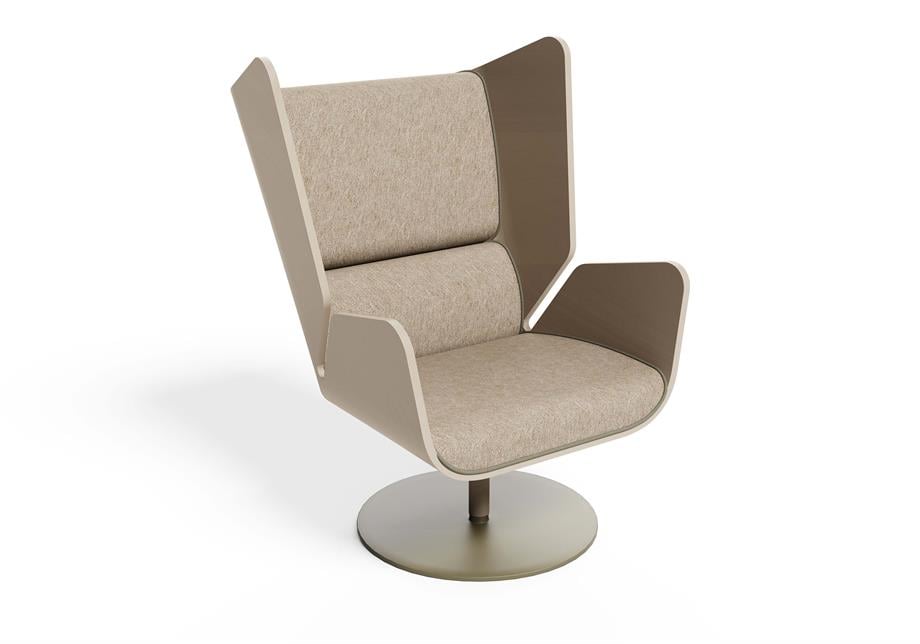 FOLİUM MODERN TEKLİ BERGER KOLTUĞU FLANS AYAKLI