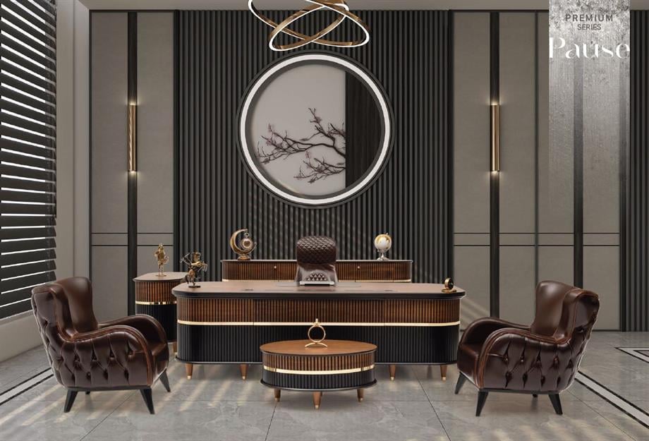 PAUSE VİP YÖNETİCİ MASA TAKIMI 260CM