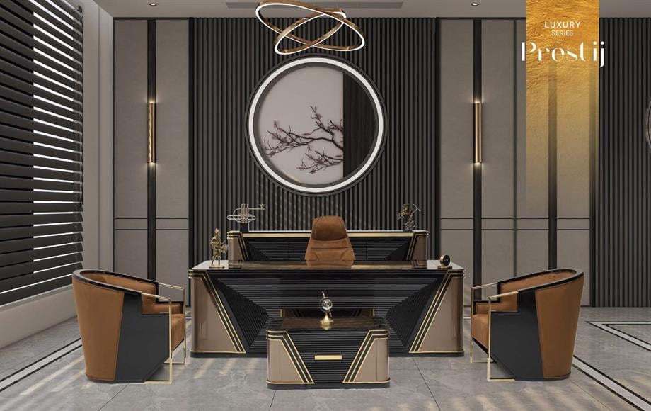 PRESTİJ VİP YÖNETİCİ MASA TAKIMI 240CM