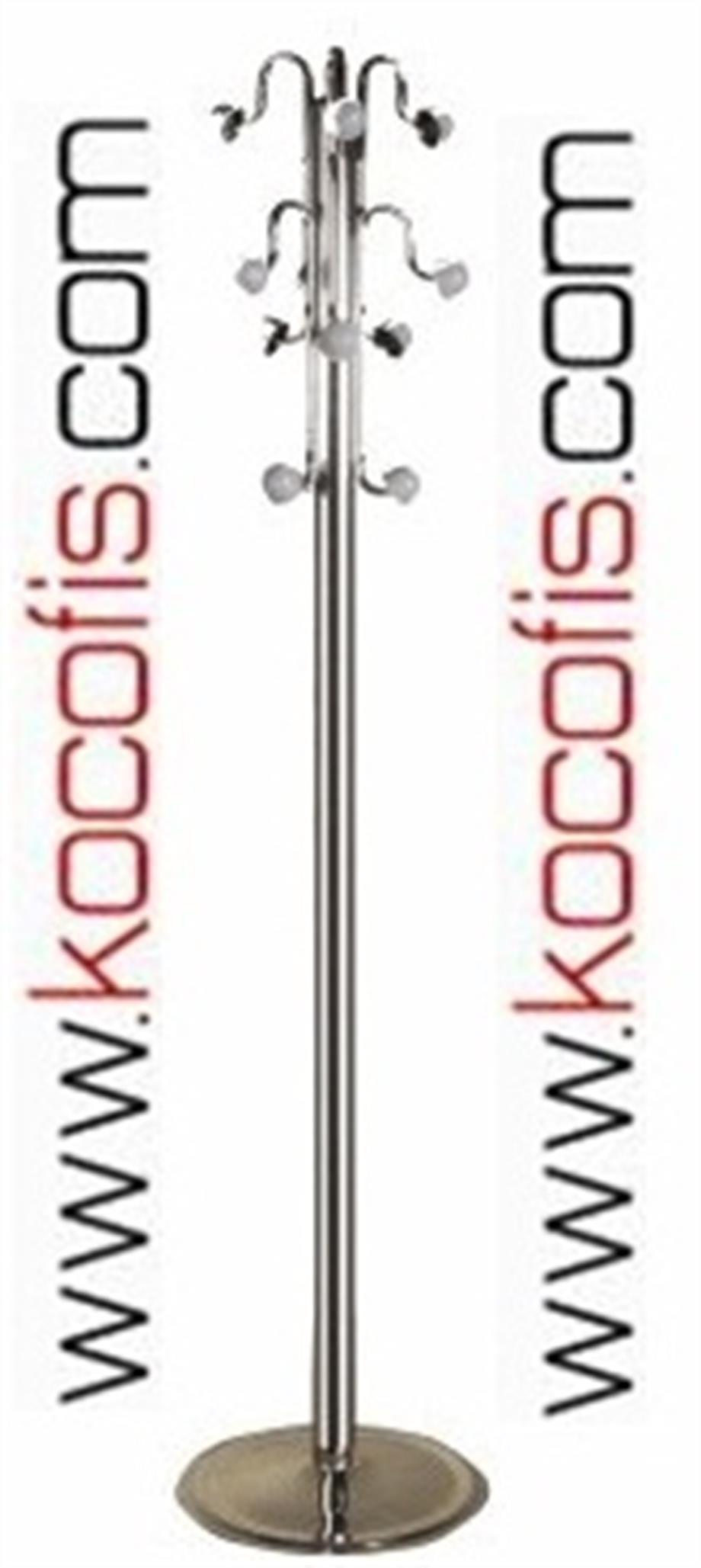 Ş.702 Yıldız Portmanto Askılık Kromajlı