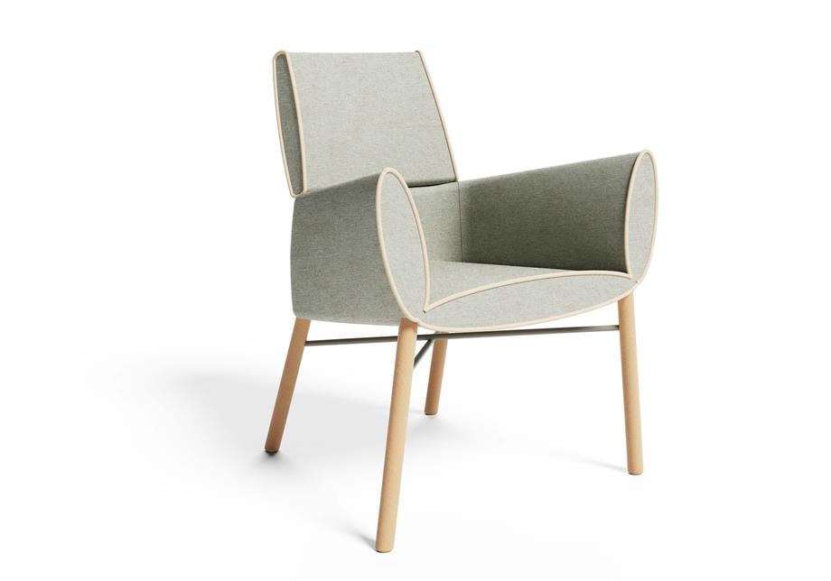 SETON MODERN MAKAM MİSAFİR KOLTUĞU AHŞAP AYAKLI