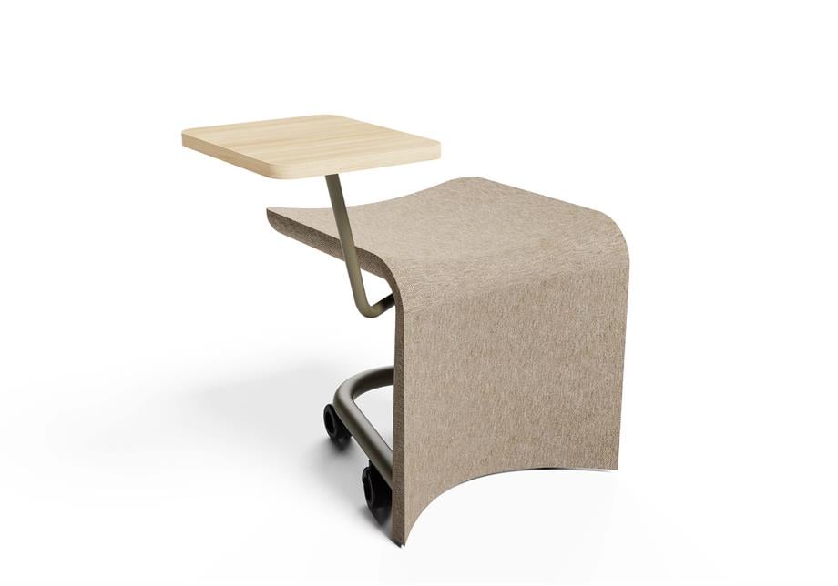 WİNG MODERN TEKLİ BEKLEME KOLTUĞU SEHPALI