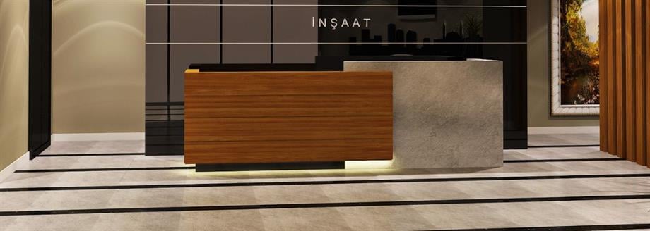 WOODSTONE KARŞILAMA BANKOSU 250CM