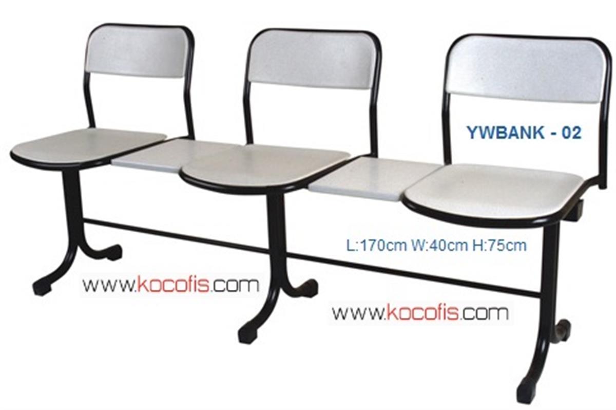 Ywbank-02 Üçlü Werzalit Bekleme Koltugu