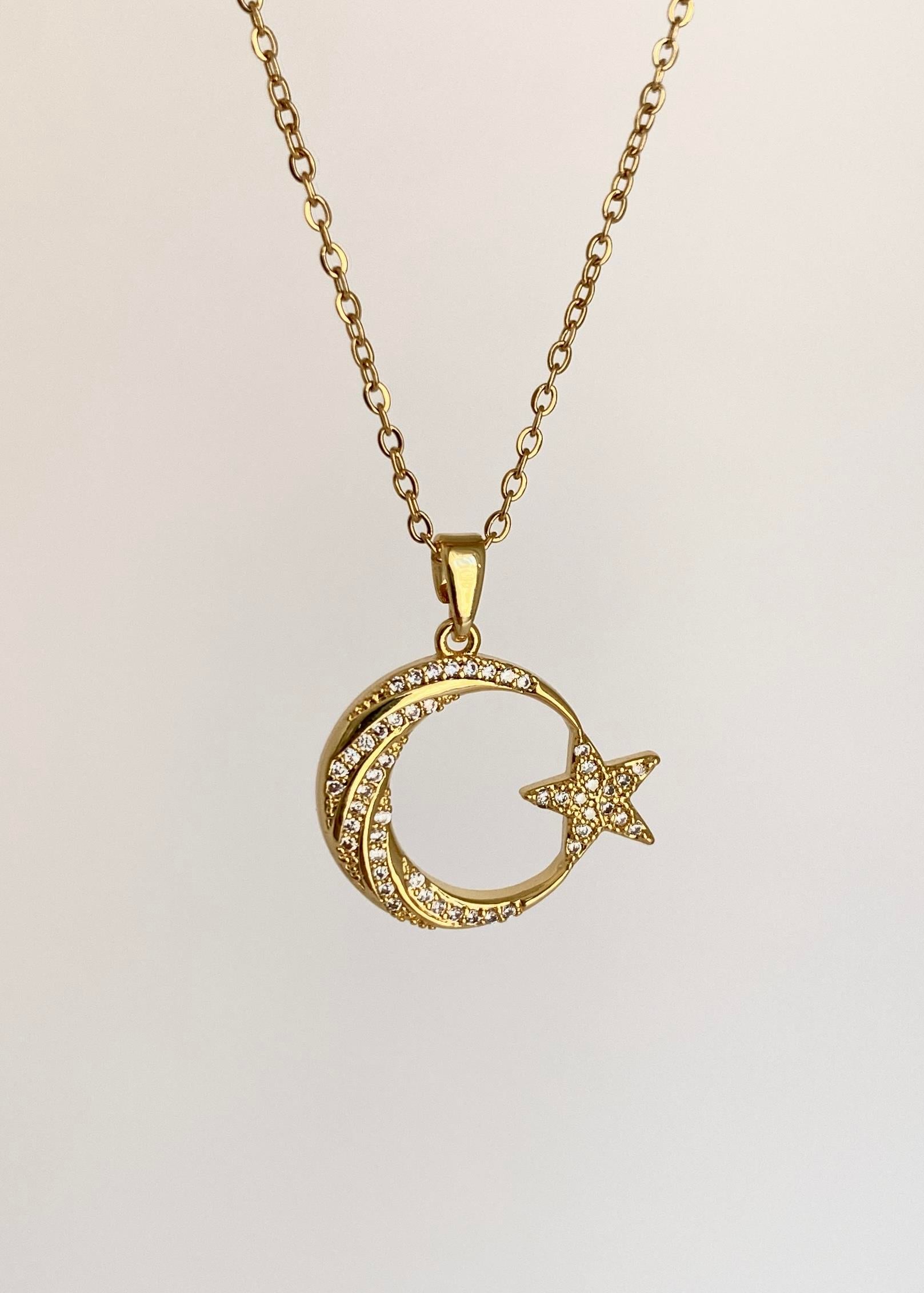 Ay Yıldız Türkiye Çelik Kolye