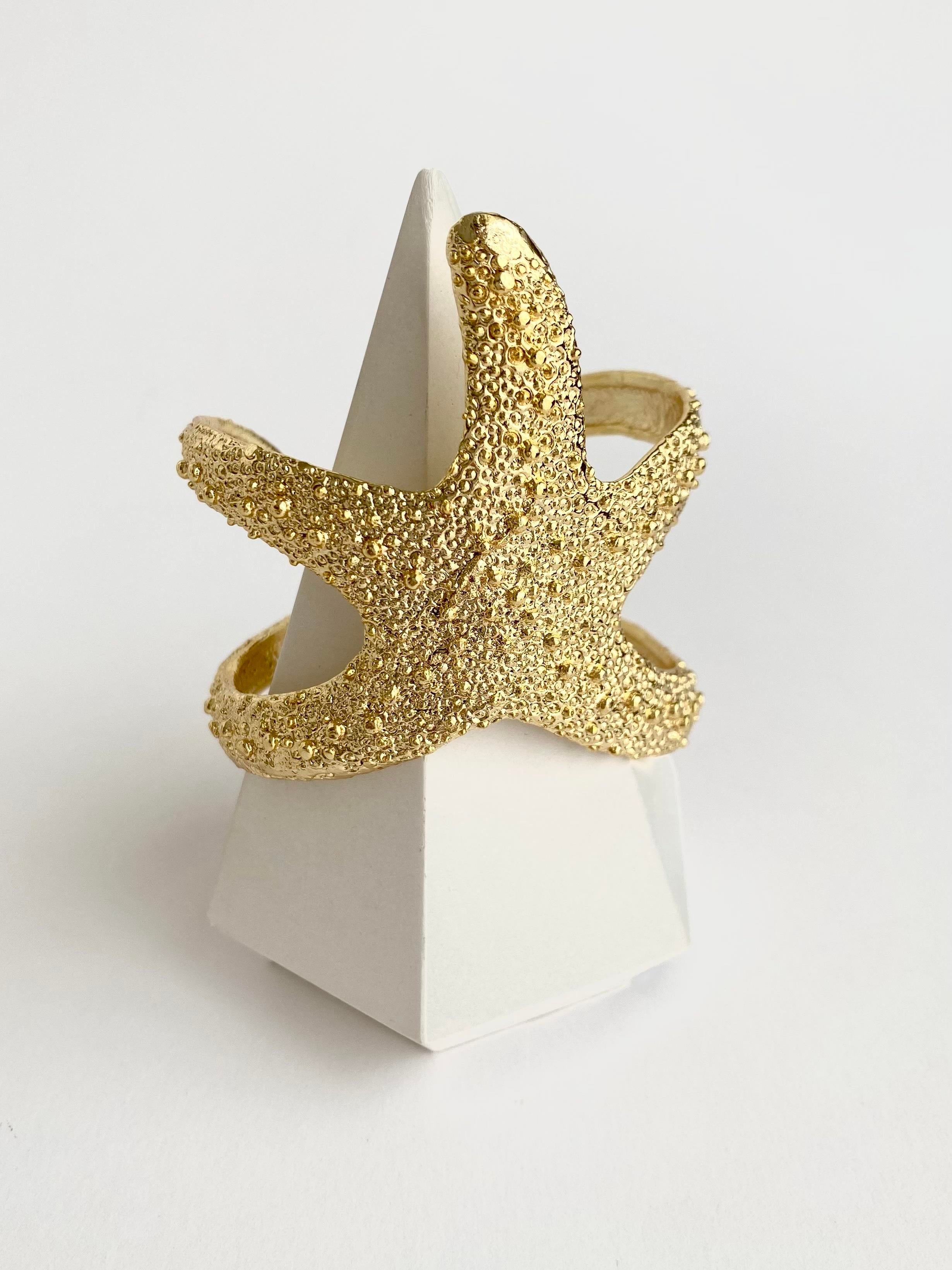 Özel Tasarım Deniz Yıldızı Kelepçe Bileklik