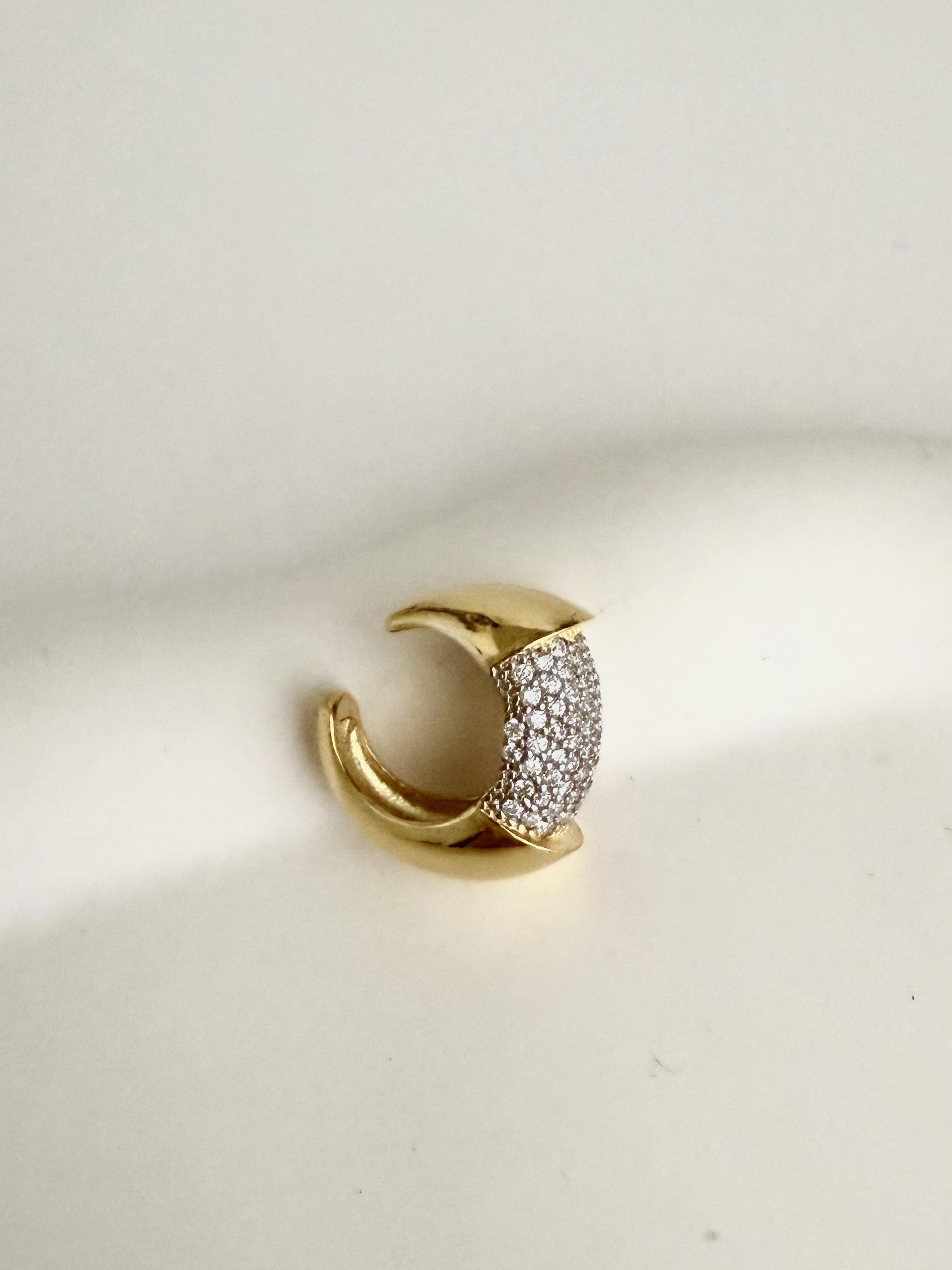 925 Gümüş Serenay Avukat Leyla Ear Cuff 