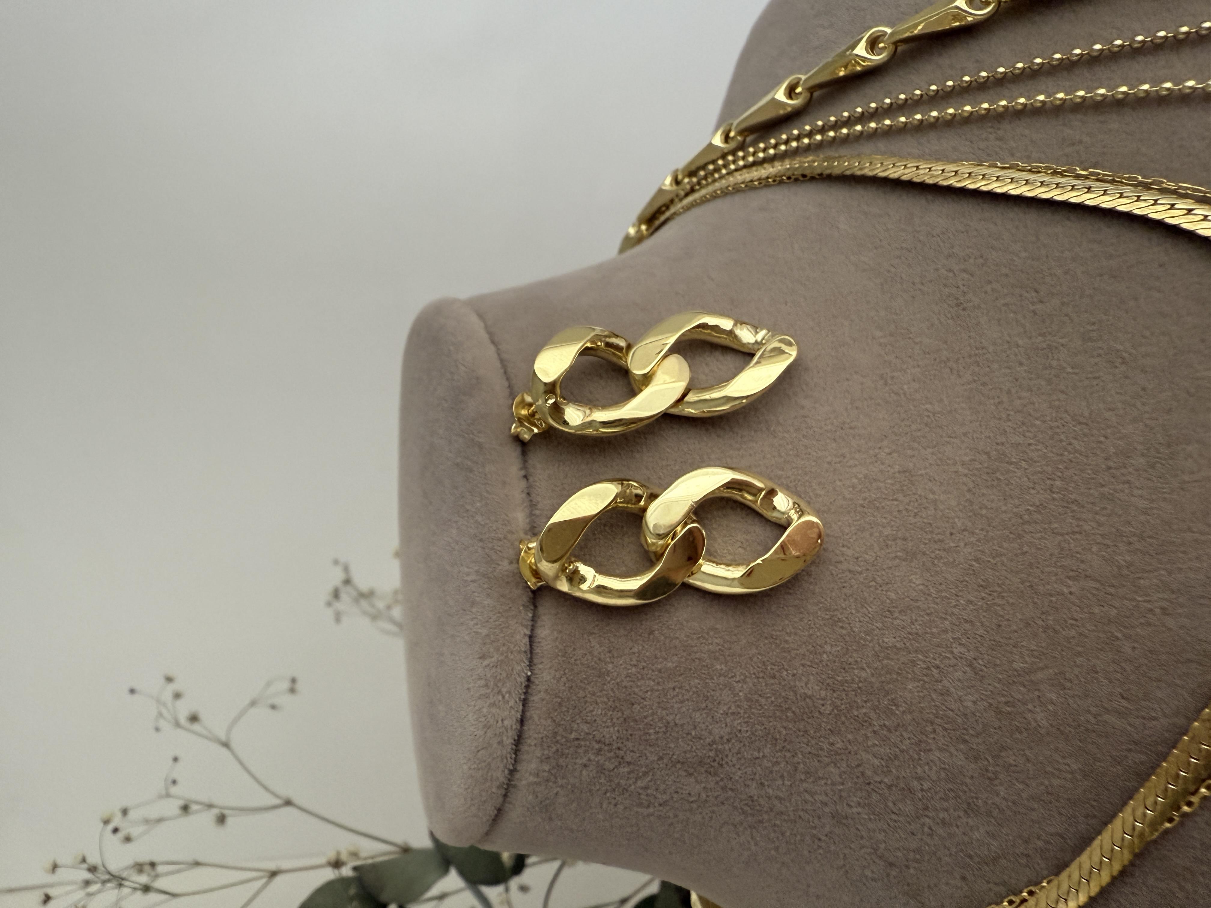 925 Gümüş Serenay Avukat Leyla Vintage Küpe