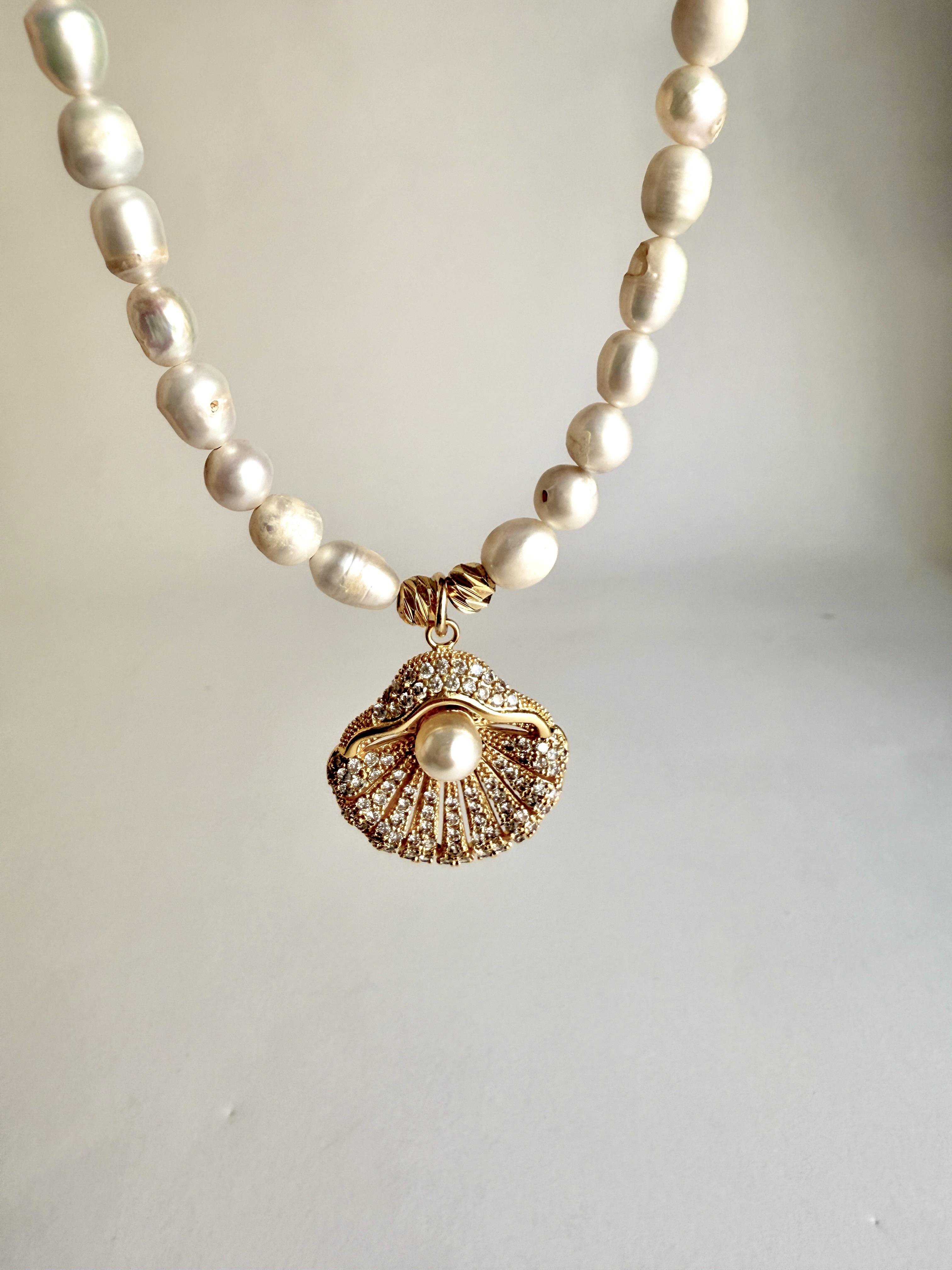 Maris İnci Kolye - Beyaz