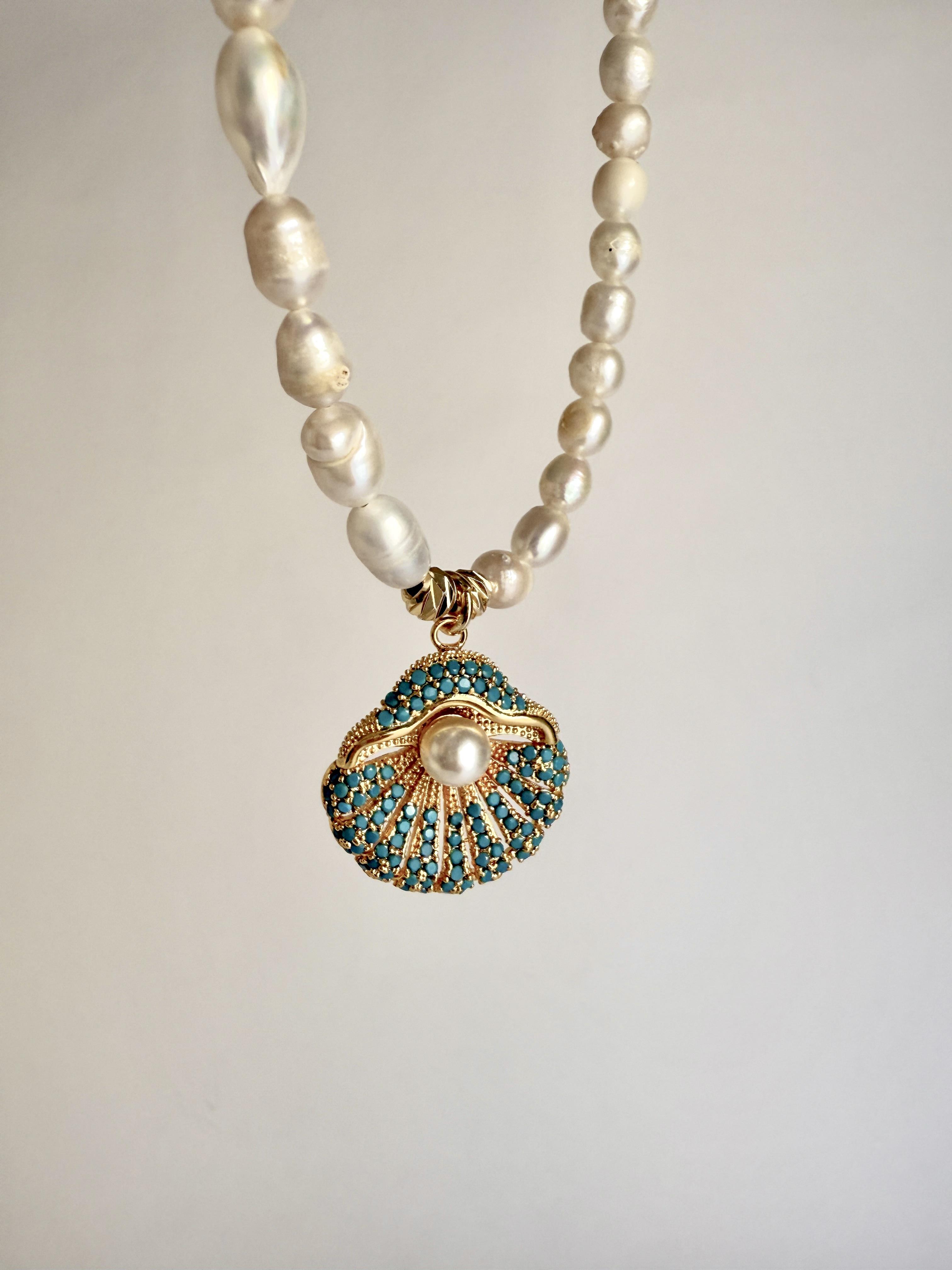 Maris İnci Kolye - Turkuaz