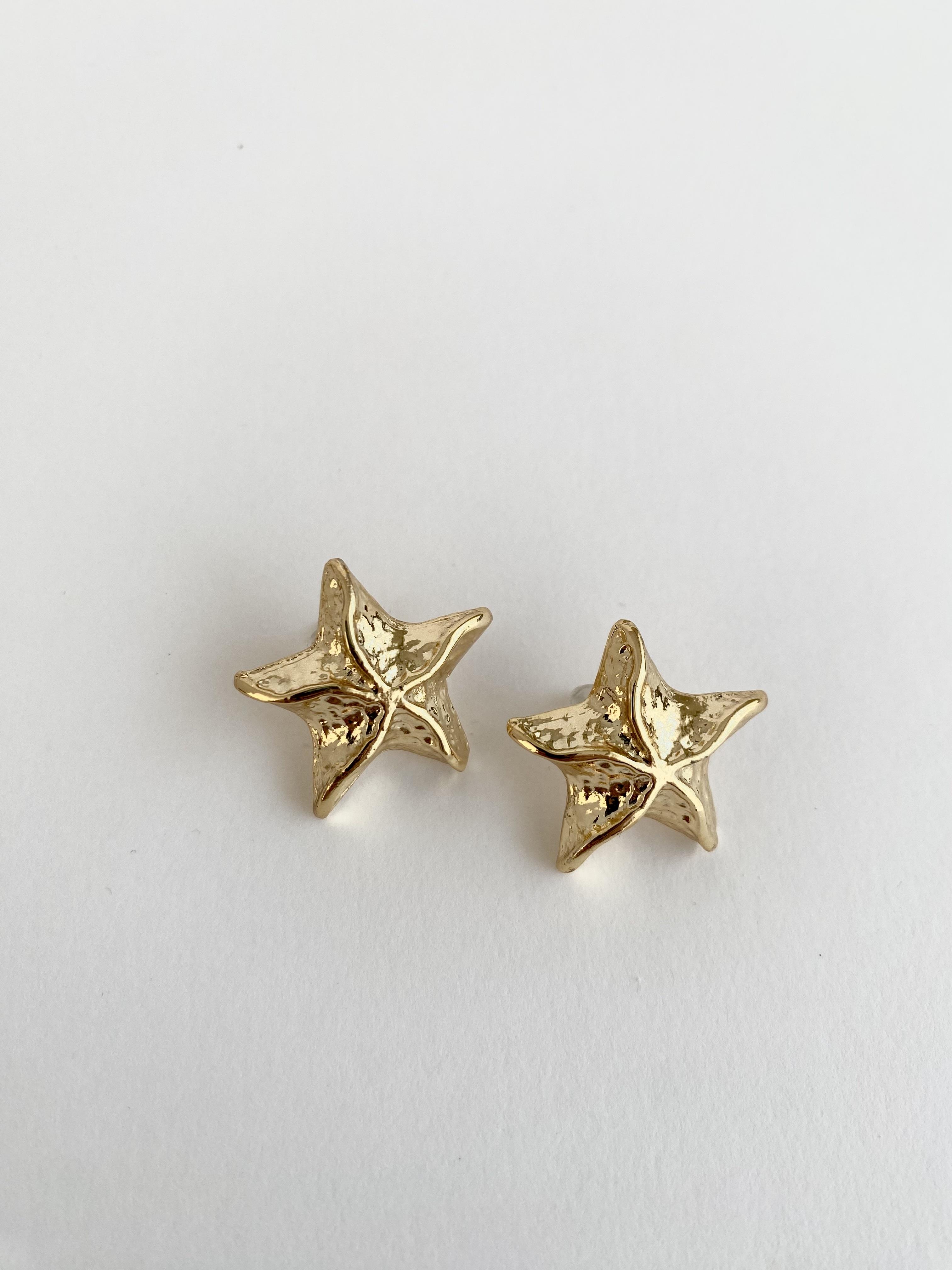 Özel Tasarım Deniz Yıldızı Küpe 