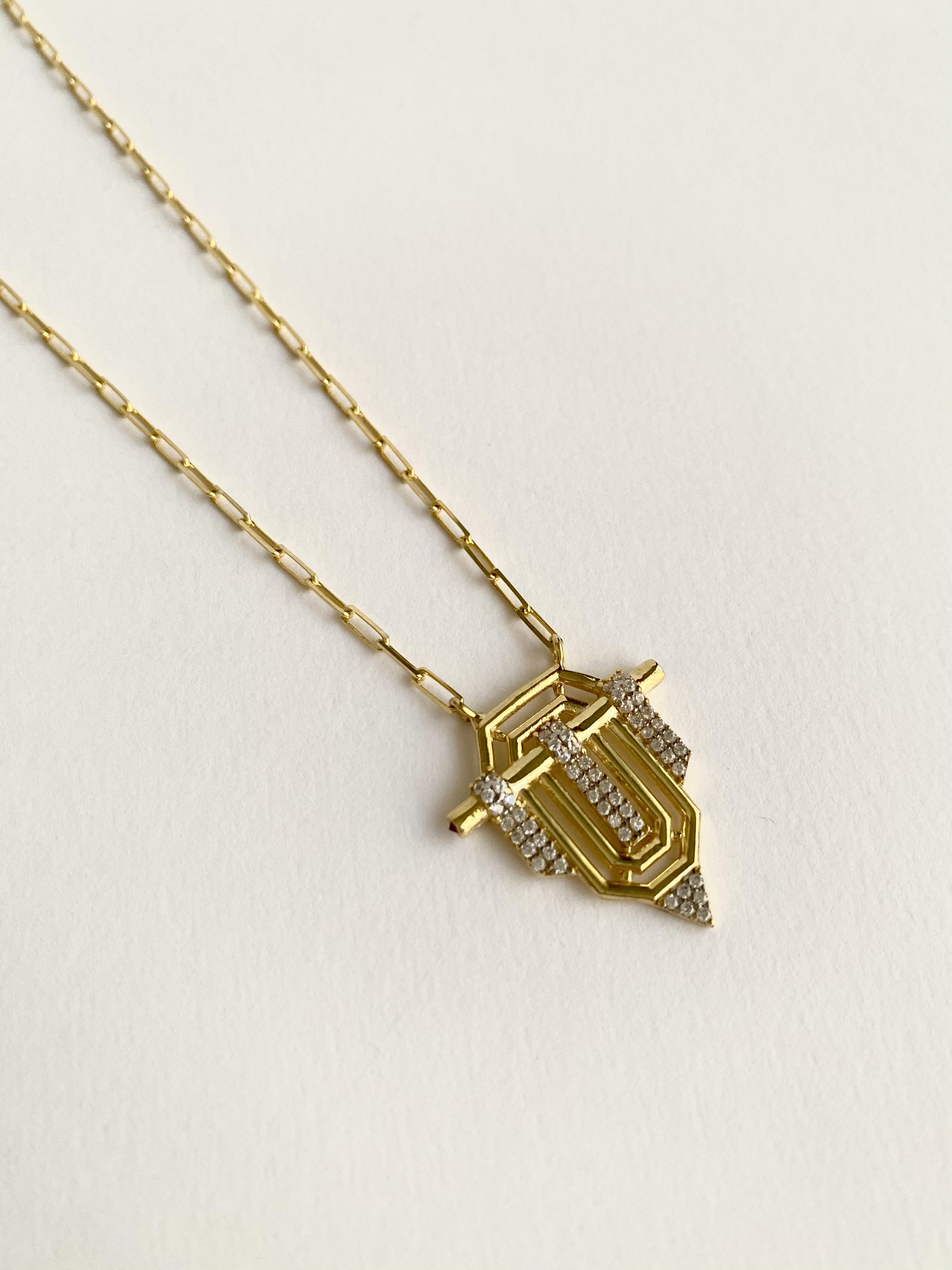 Serenay Avukat Leyla 925 Ayar Gümüş Kolye