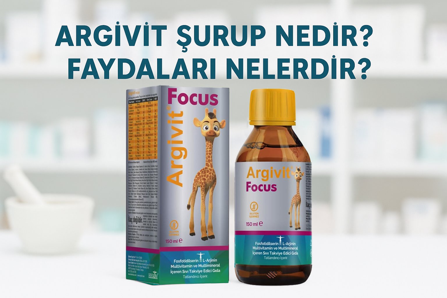 Argivit Focus Şurup 150 ml Nedir? İçeriği ve Faydaları Nelerdir?