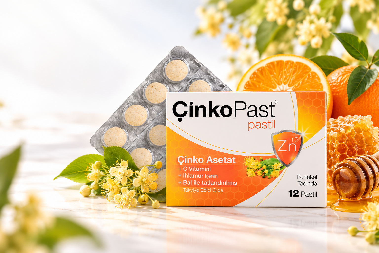 Çinkopast C Vitamini Ihlamur Bal Pastil Ne İşe Yarar? İçeriği ve Kullanımı