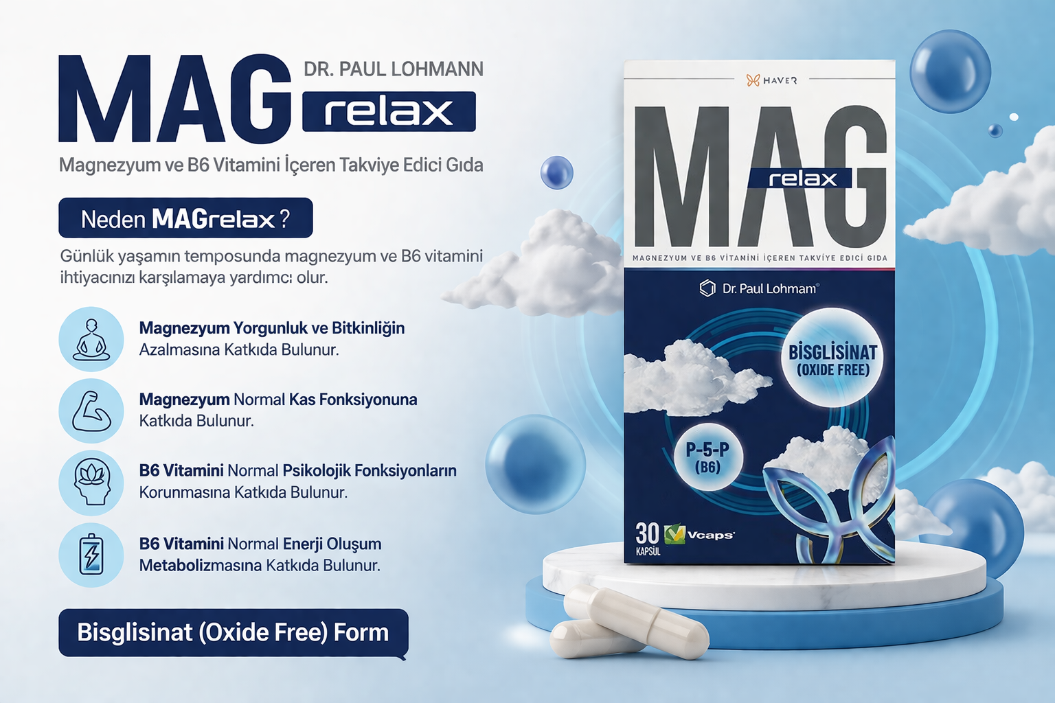 Haver Mag Relax Ne İşe Yarar? Faydaları ve Kullanım Rehberi