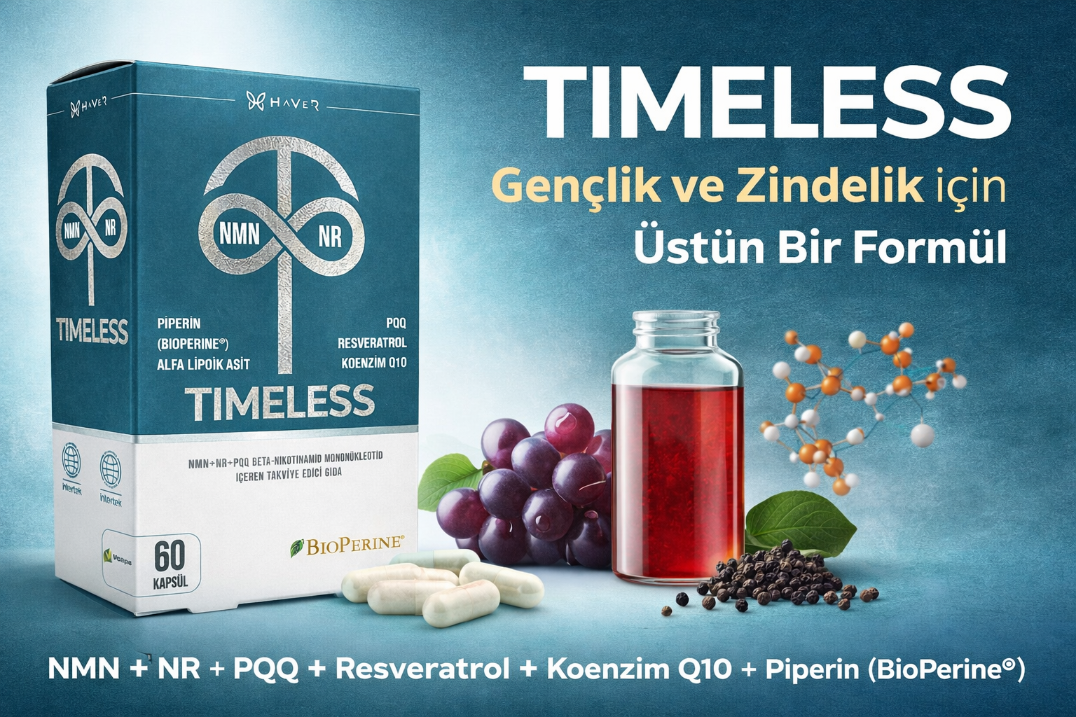 Haver Timeless 60 Kapsül Ne İşe Yarar? Faydaları ve Kullanım Rehberi