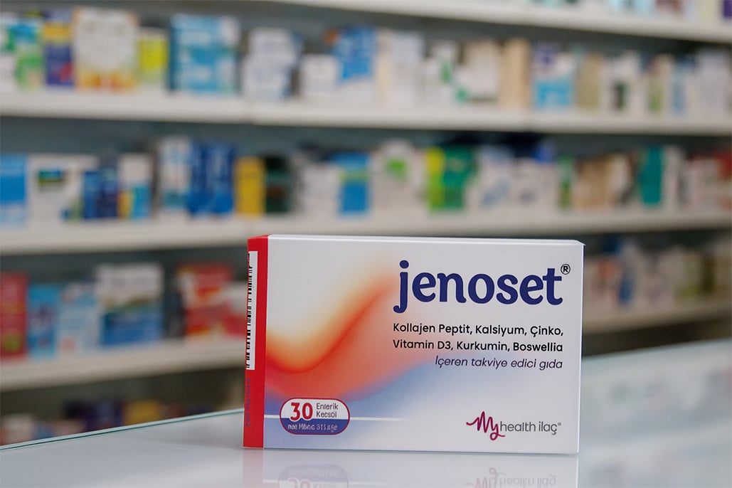 Jenoset Kollajen Peptit Vitamin D3 30 Kapsül: Cilt, Kemik ve Bağışıklık Desteği İçin Yeni Nesil Takviye