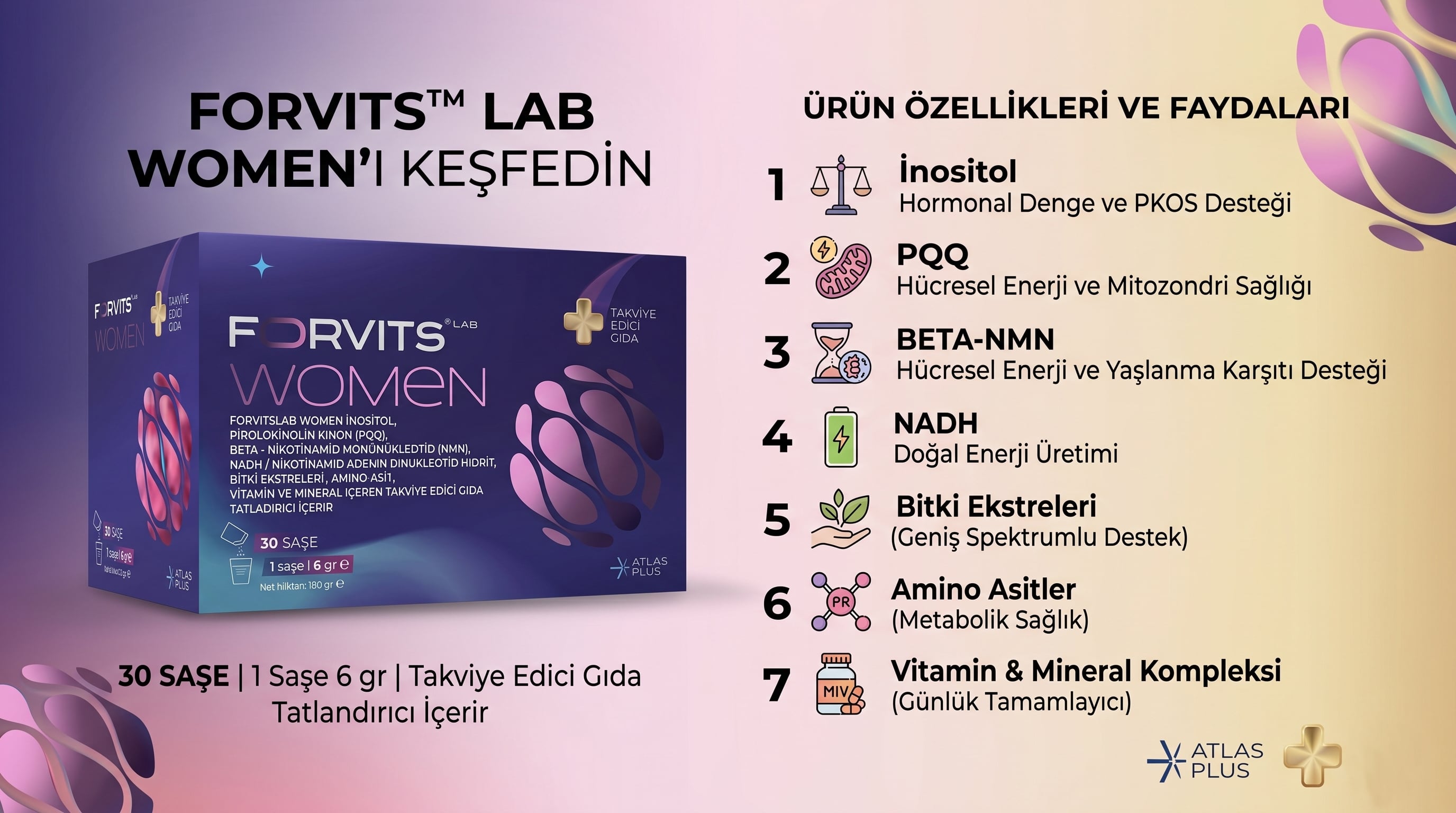 Kadınlar İçin Özel Formül: Forvits Lab Women Faydaları Nelerdir?