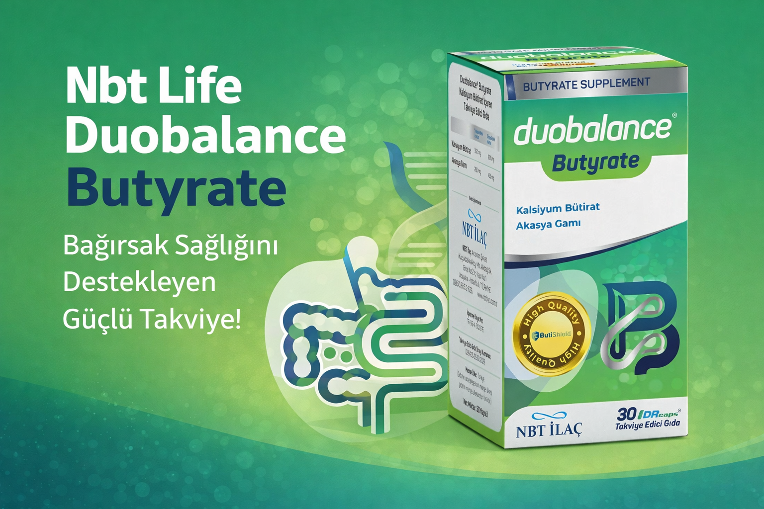 Nbt Life Duobalance Butyrate 30 Kapsül Nedir? Bağırsak Sağlığının Gizli Kahramanı
