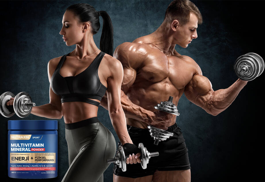 Nutraxin Multivitamin Mineral Powder:Fiziksel Performansını Ve Enerjini Destekle