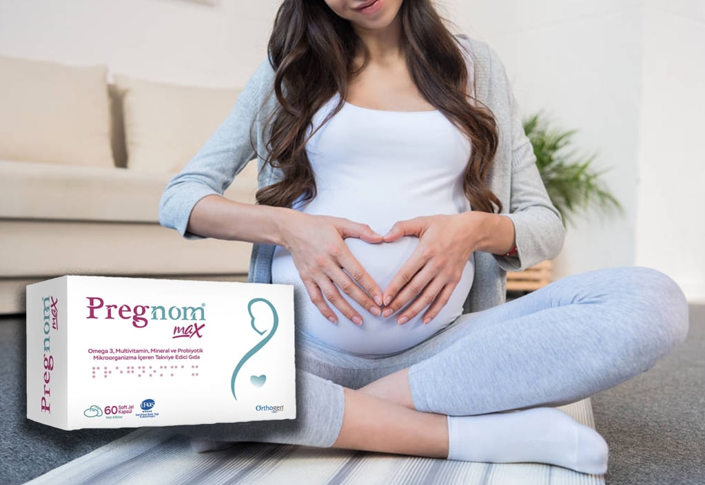Pregnom Max 60 Kapsül: Hamilelik ve Emzirme Dönemi İçin Güçlü Destek