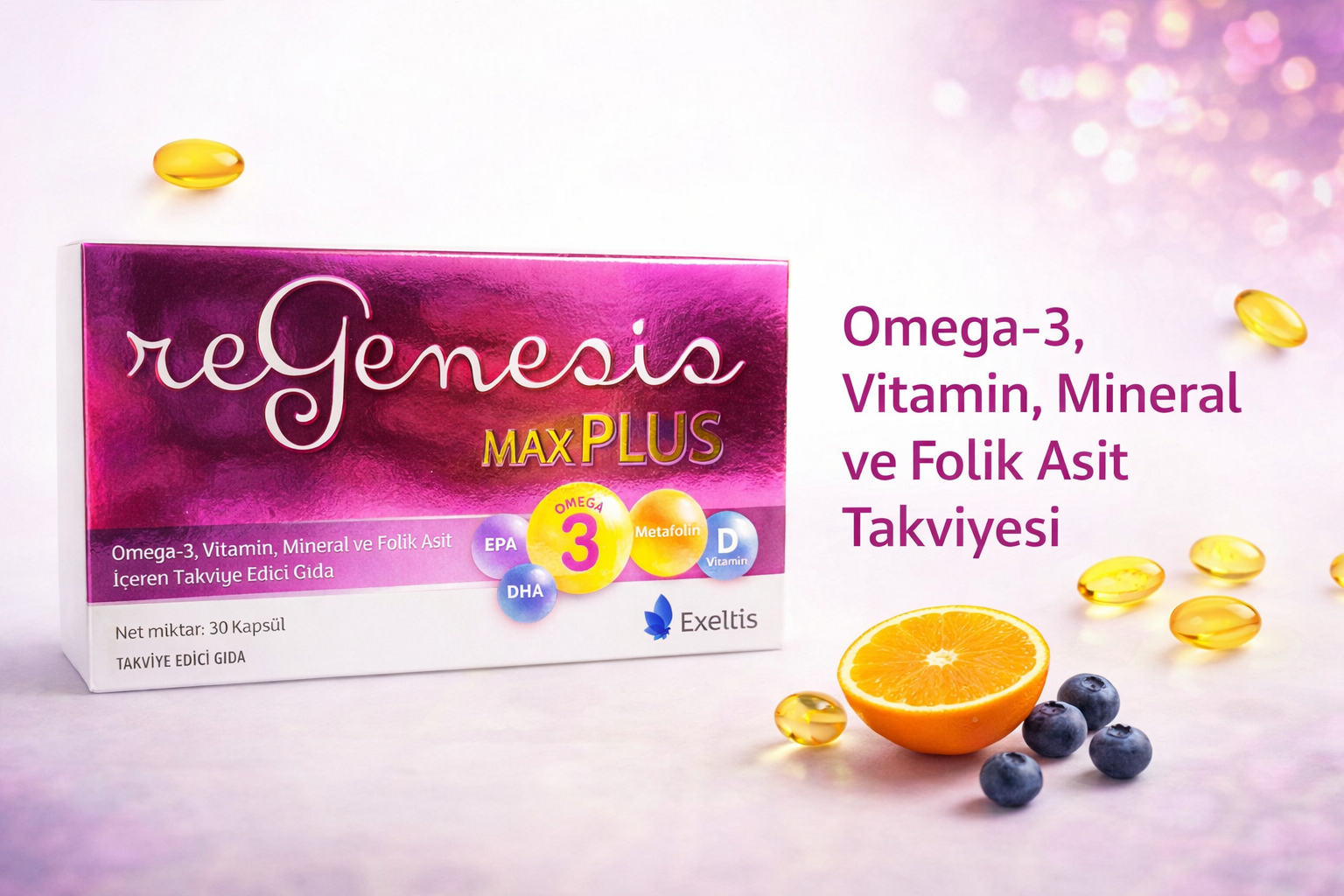 Regenesis MAX Plus 30 Kapsül Nedir? Faydaları, İçeriği ve Kullanımı