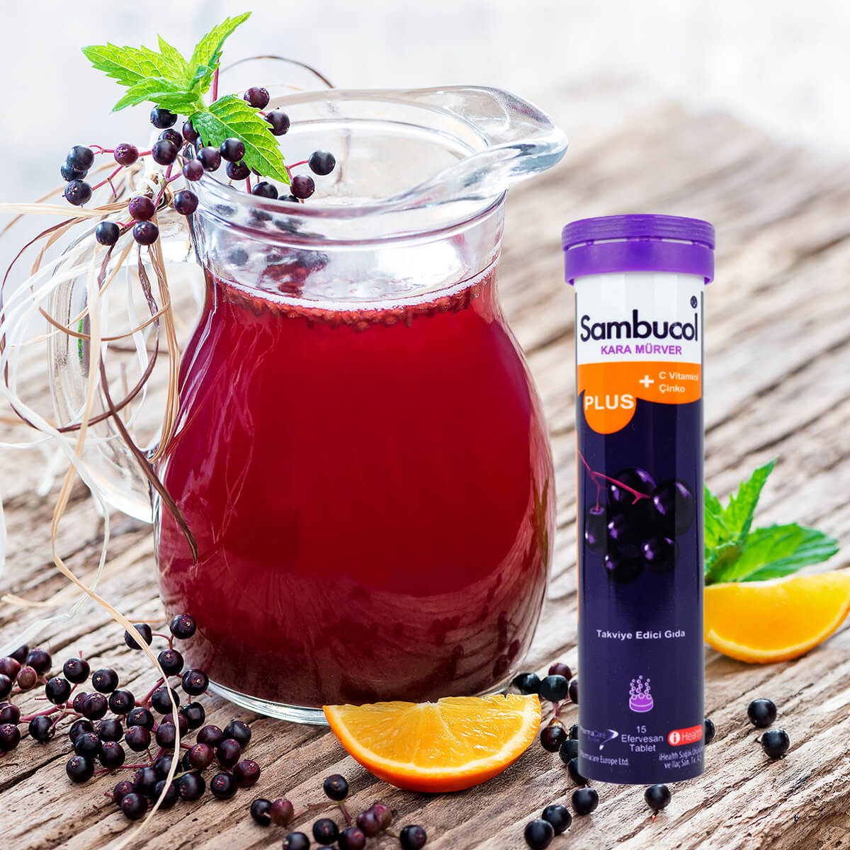 Sambucol Plus Efervesan 15 Tabletin Faydaları