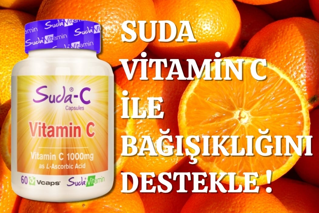 Suda Vitamin C 1000 mg – Bağışıklığınızı Şimdi Güçlendirin!