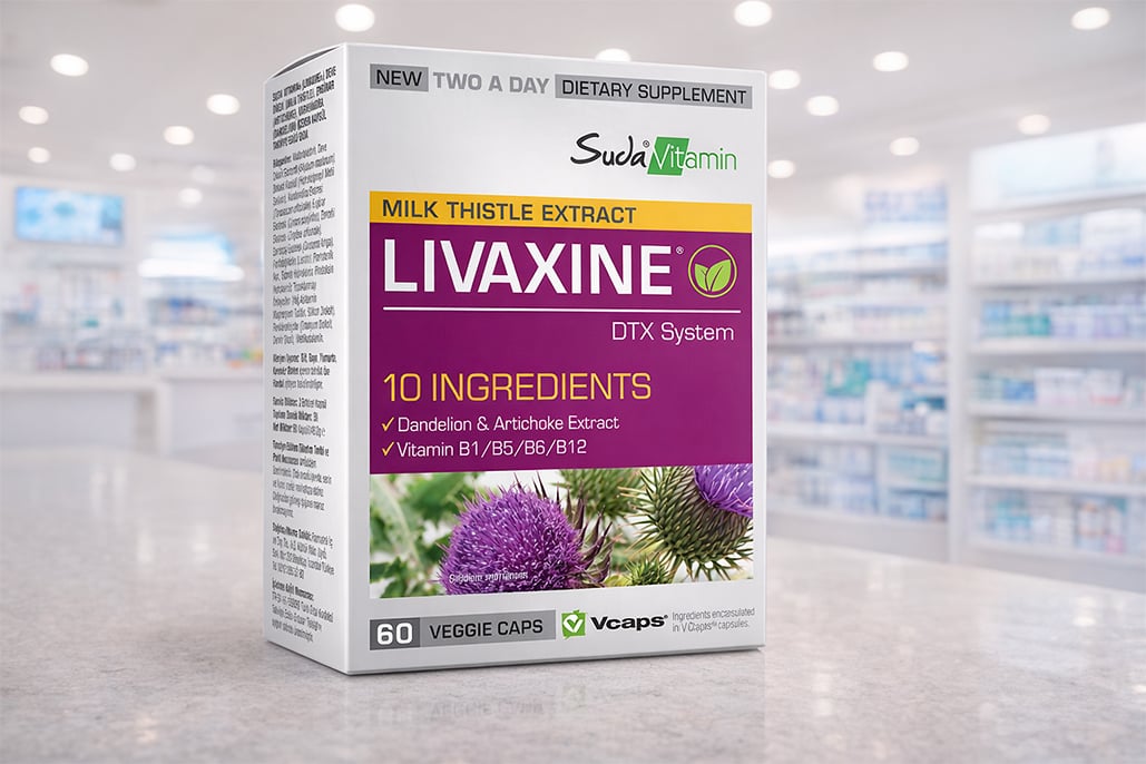 Suda Vitamin Livaxine 60 Kapsül Ne İşe Yarar? Günlük Vitamin Desteği Rehberi I Vitaminsan