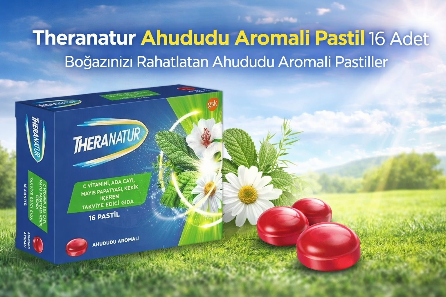 Theranatur Ahududu Aromalı Pastil 16 Adet Nedir? Faydaları, Kullanımı ve Özellikleri